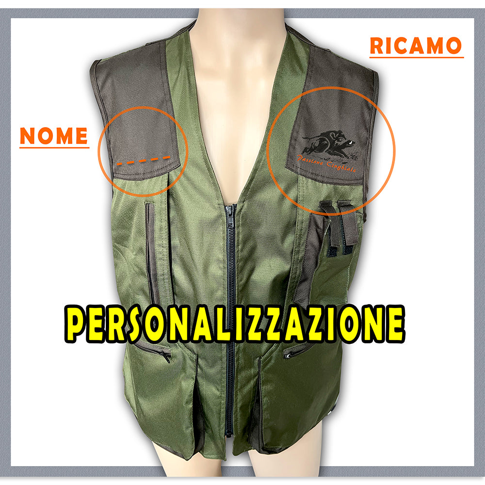 Gilet strong con personalizzazione