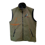 Gilet softshell con ricamo