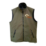 Gilet softshell con ricamo