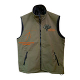 Gilet softshell con ricamo