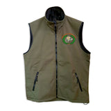 Gilet softshell con ricamo