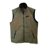 Gilet softshell con ricamo