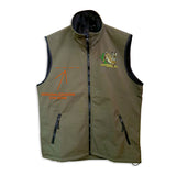 Gilet softshell con ricamo