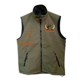Gilet softshell con ricamo