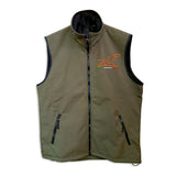 Gilet softshell con ricamo