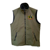 Gilet softshell con ricamo