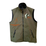 Gilet softshell con ricamo