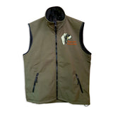 Gilet softshell con ricamo