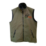 Gilet softshell con ricamo
