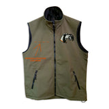 Gilet softshell con ricamo
