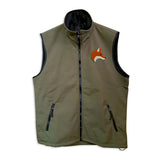 Gilet softshell con ricamo